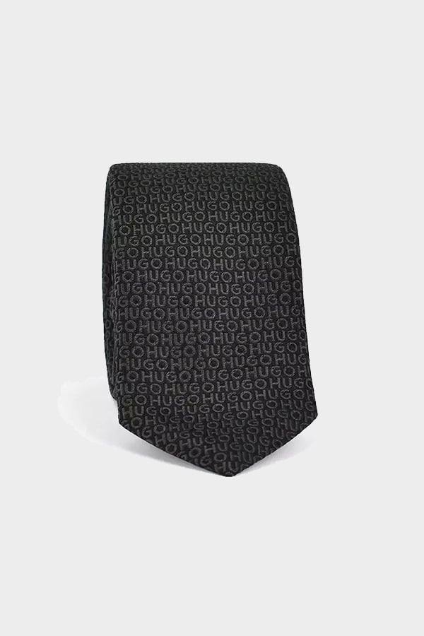 ΓΡΑΒΑΤΑ HUGO - 001 ΜΑΥΡΟ